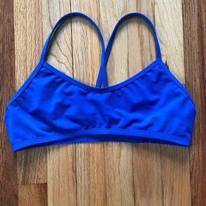 Jolyn blue Leon bikini top
